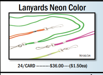 Lanyards Neon Color