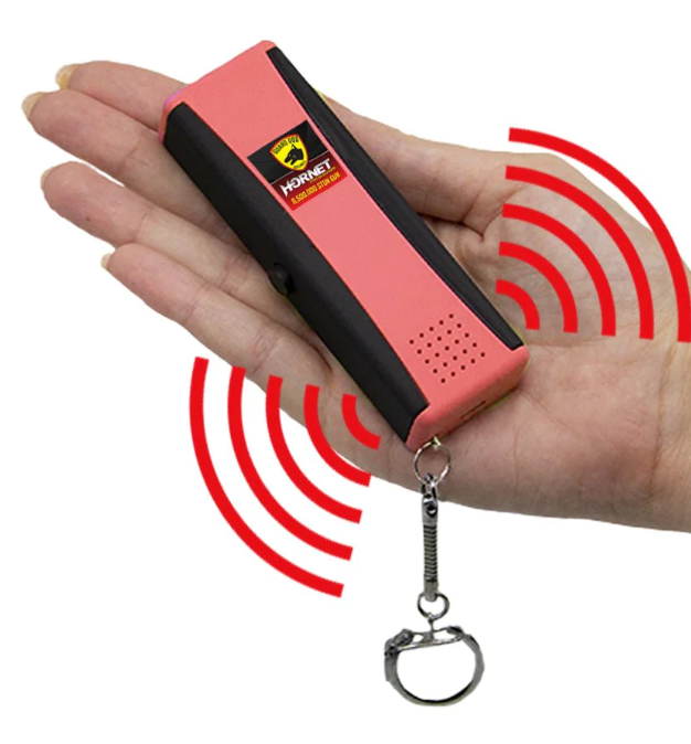 HORNET 2 - MINI STUN GUN WITH LED LIGHT AND 120 DB ALARM